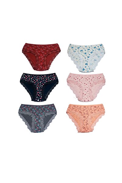 MrrMajestic Πακέτο 7 Γυναικεία Σλιπ - Sur Emp.bto