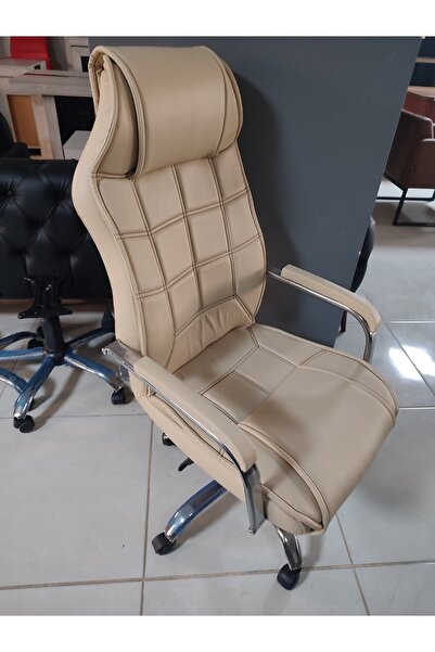 Barbaros san büro mobilyaları Cooper Makam Koltuğu Ofis Çalışma Sandalyesi Bü...