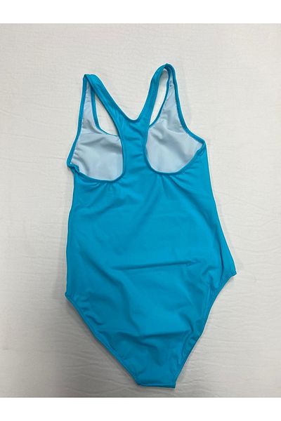 Kom Girl's Black Sports Swimsuit