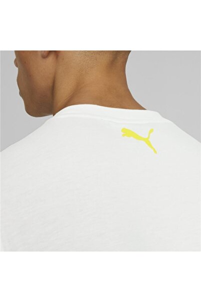 Puma 538574   Αθλητικό μπλουζάκι Perimeter Tee 2 Λευκό για ενήλικες