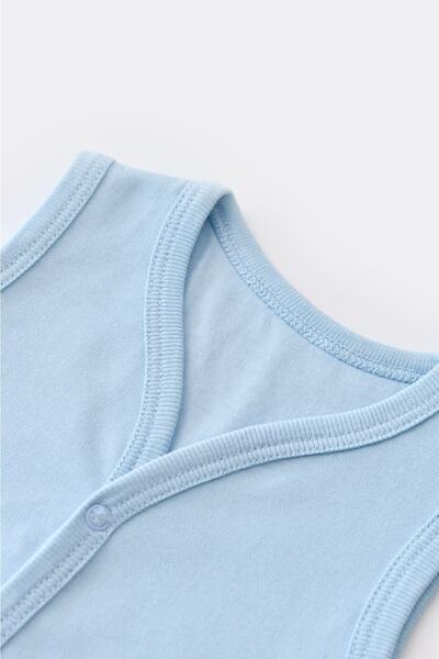 Biorganic Biorganic Hello New Penguins Blue Vest