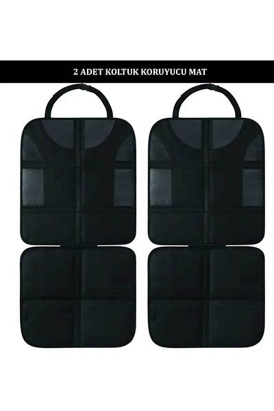 mc.pierobaby 2Pcs Car Back Seat Protector - for Car Seat, Stroller and Cover Memorandum