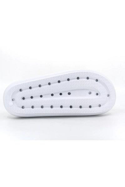 Rubi Store White Double Band Eva Platfrom Daily Summer Beach Slippers