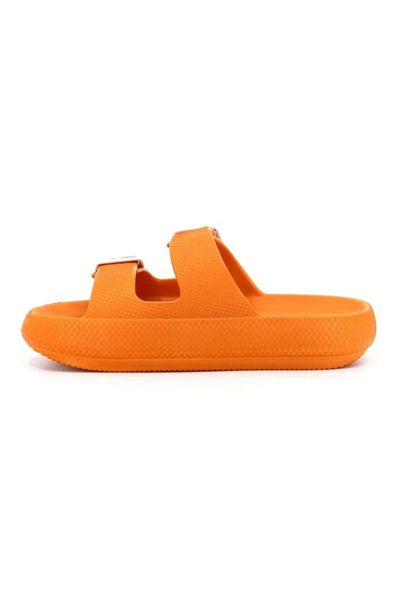 Rubi Κατάστημα Orange Double Tape Eva Platform Casual Summer Beach Slippers