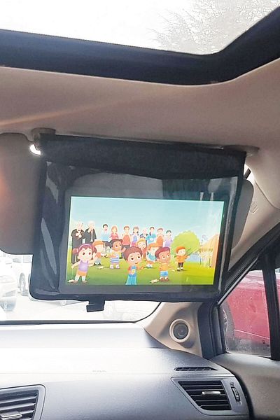 MARVA Car Headrest Tablet Holder - Car Sun Visor Ipad Samsung Tablet Holder