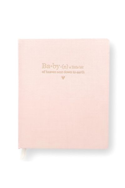 Chapters Baby Memory Book - Pale Pink
