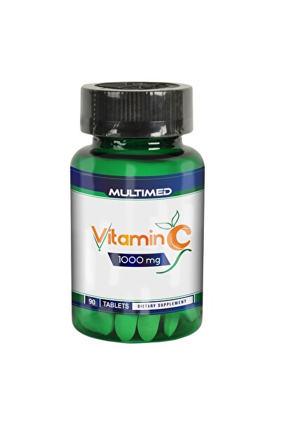 Multimed فيتامين سي 1000 ملغ - تأثير طويل الأمد وحماية من المقاومة - 90 قرص