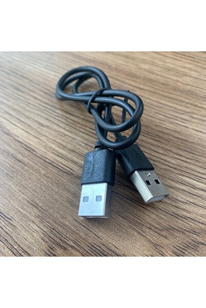 ATAELEKTRONİK Notebook Soğutucusu Için 30 cm Kısa Usb Kablo Usb To Usb 30cm S...