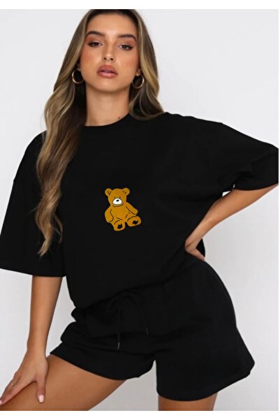 My Blog تي شيرت مطبوع عليه تيدي