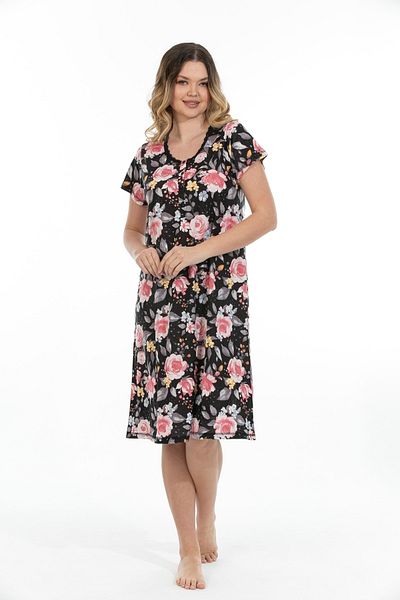 Etoile Women's Bamboo Short Sleeve Nightgown 72210