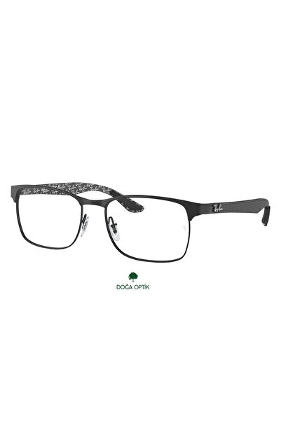 Ray-Ban Rb 8416 Karbon Fiber Sap Mavi Işık Korumalı Gözlük