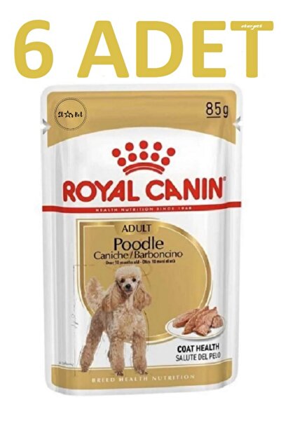 Royal Canin Poodle Pouch Yaş Köpek Maması 85 Gr X 6 Adet