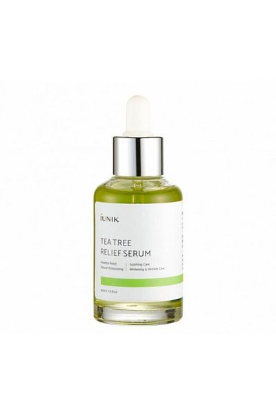iUNIK iUNIK Tea Tree Relief Serum 50 ml - Ser de față liniștitor și regenerant