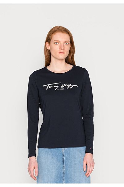 Tommy Hilfiger Navy blue Women T Shirts Styles Prices Trendyol