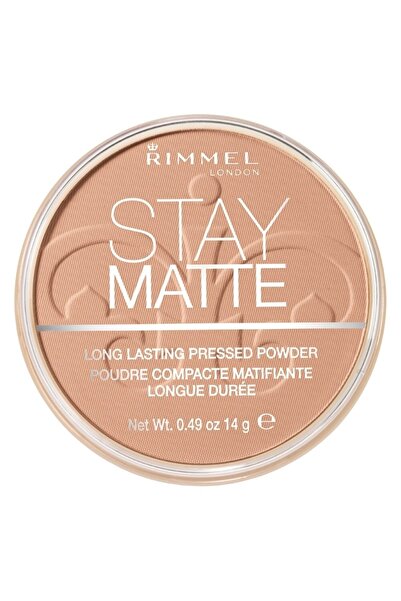 RIMMEL LONDON Stay Matte Pressed Powder Pudra 005 Silky Beige