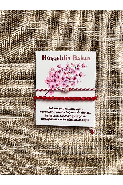 Farah Butik Marteniçka Wish Bracelet-red Destiny Bracelet-gift Bracelet-luck Bracelet-women's Bracelet