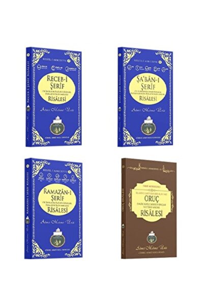 Cübbeli Ahmet Hoca Yayıncılık Cübbeli Ahmet Hoca 3 Aylar Seti Recebi Şerif Ri...
