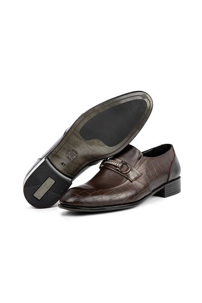 Ducavelli Lunta Echtleder-Herrenschuhe, klassische Loafer-Schuhe, Mokassin-Schuhe