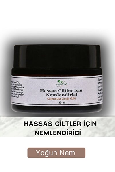 Hypatia Natural Products Hassas Ciltler Için Nemlendirici