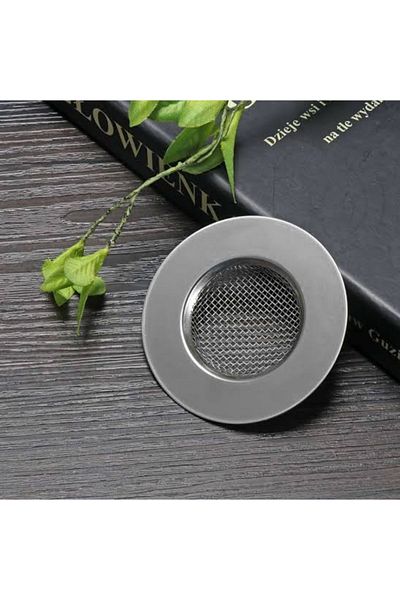 DİBA AVM Stainless Steel Kitchen Sink Strainer 7.5cm Steel Sink Sink Strainer