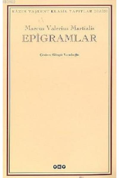 Yapı Kredi Yayınları Epigramlar