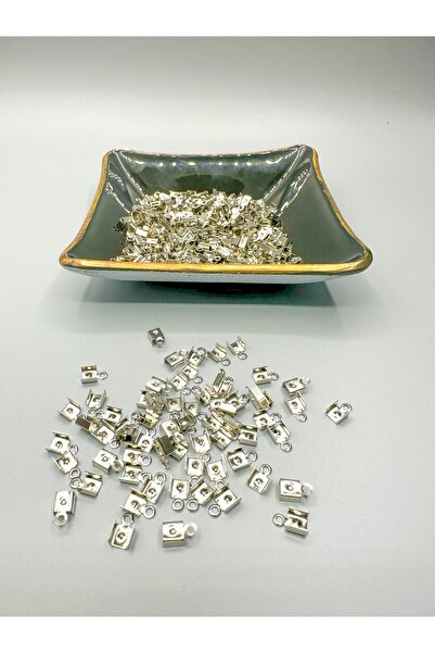 Egem aksesuar Инструмент за закопчаване на колие и гривна, посребрен, 500 броя