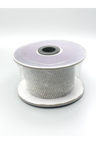 Egem aksesuar Κρυστάλλινη λωρίδα πολύτιμων λίθων 2 χιλιοστών Λευκή 4 μέτρα