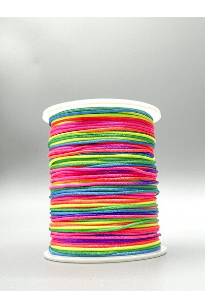 Egem aksesuar Κορδόνι αλεξίπτωτου χρώματος ουράνιο τόξο - 100 μέτρα 1 καρούλι