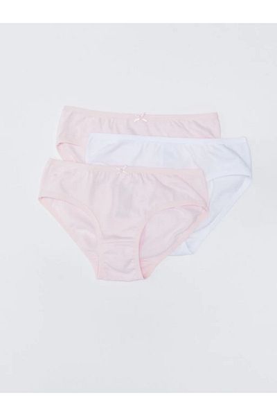LC Waikiki Lcwaikiki Basic Cotton Girl's Panties 3-Piece
