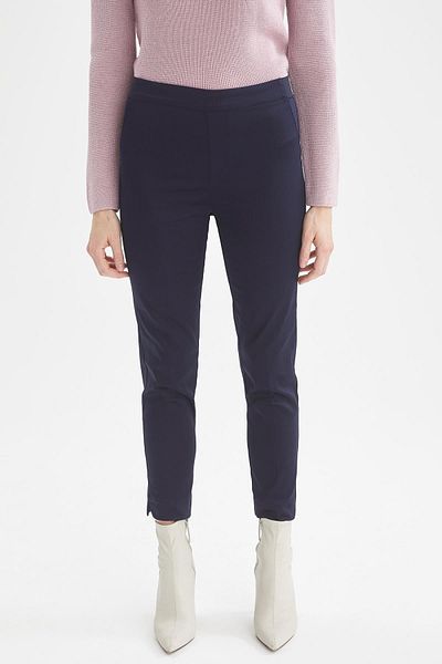 DeFacto Valentina Cigarette Straight Leg Satin Trousers