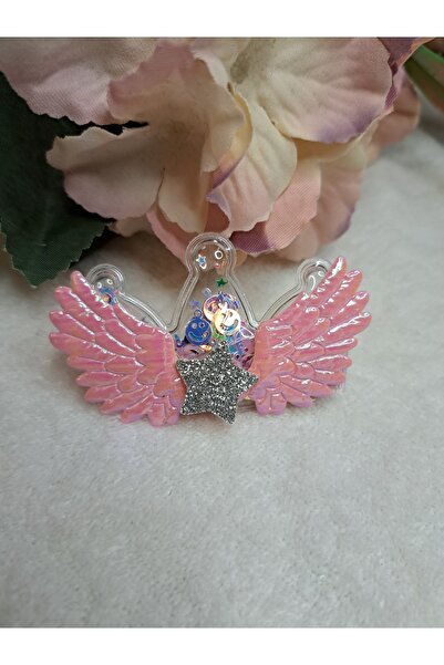 zeynep Yıldız Dolgulu Melek Kanat Çocuk Toka