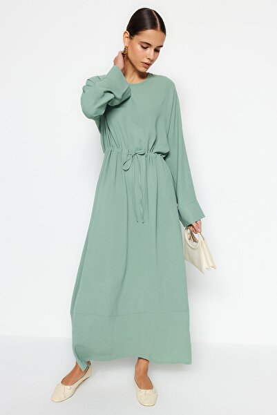 Trendyol Modest Dress - Green - A-line
