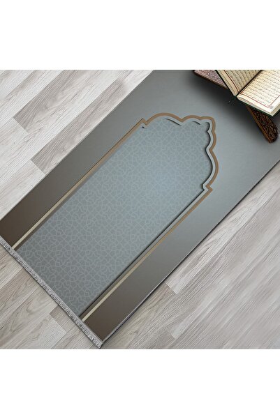 Evaşk Namazlık Dokuma Halı Kaymaz Muslumana Seccade