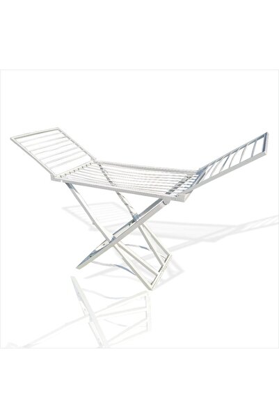 Genel Markalar Paslanmaz Iz Leke Yapmaz Yer Çizmez Kanatlı Pvc Plastik Çamaşırlık Çamaşır Kurutma Rafı Askısı