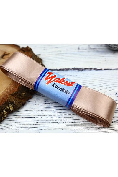 YAKUT Διακοσμητικά Υλικά Σατέν Κορδέλα 3 εκ. Χρυσή 5 μέτρα