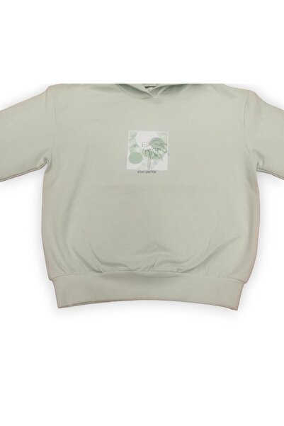 NK Boy's Cotton Hooded Thin Long Sleeve T-shirt