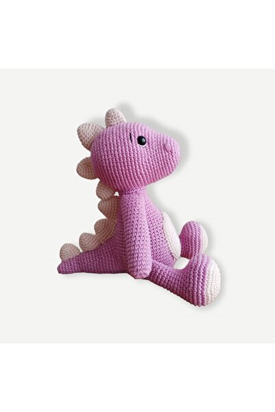Ezgi's Babies Minik Dinozor Amigurumi Örgü Oyuncak Organik El Örgüsü Uyku Ark...
