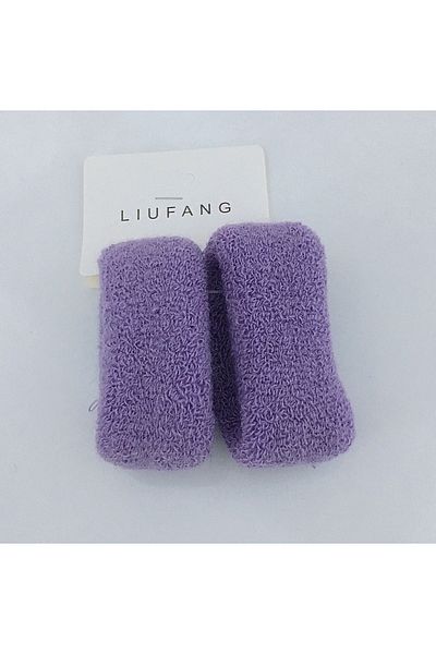 NEW HİLL Thick Towel Hair Band, Elastic Buckle - 2 Pieces
