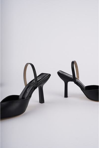 Buem Back Strap Heeled Women's Shoes