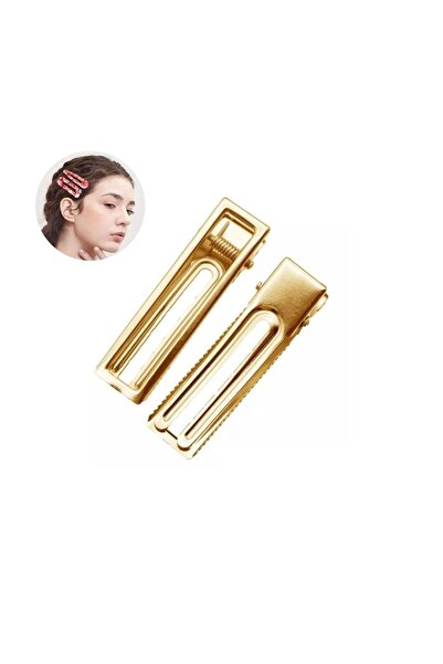 Getshop Aparat cu cataramă epoxidice (5 bucăți) 6x1,1 cm dreptunghi gol în mijloc auriu