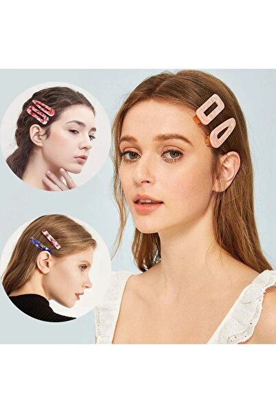 Getshop Aparat cu cataramă epoxidice (5 bucăți) 6x1,1 cm dreptunghi gol în mijloc auriu