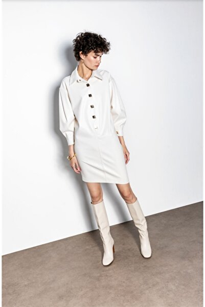 KAMEYA Düğme Detaylı Elbise