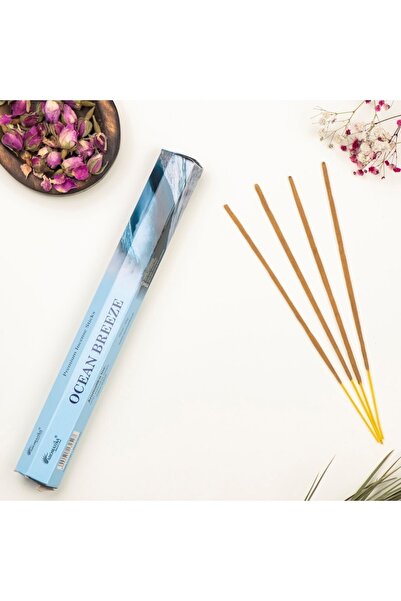Aromatika Okyanus Esintisi Aromalı Doğal Premium Çubuk Tütsü