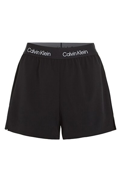 Calvin Klein Normal Siyah Kadın Şort 00gws3s805 Wo - Woven Short