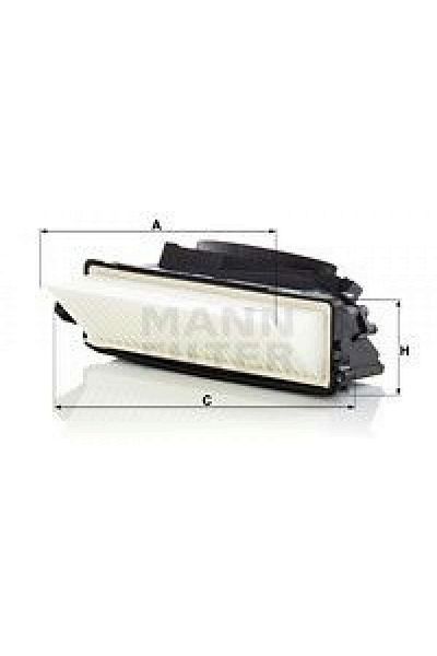 MANN Air Filter Mercedes-Benz C Class W204 09-14, E Class W212 09-15 Suit Gnzrz