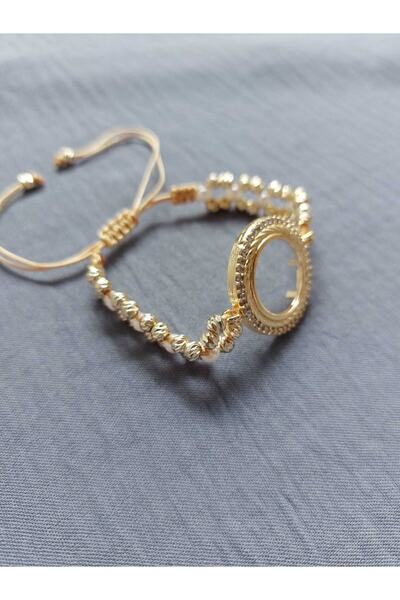 GEZERGOLD TAKI Quadrant Bracelet Dorica Pearl Bracelet