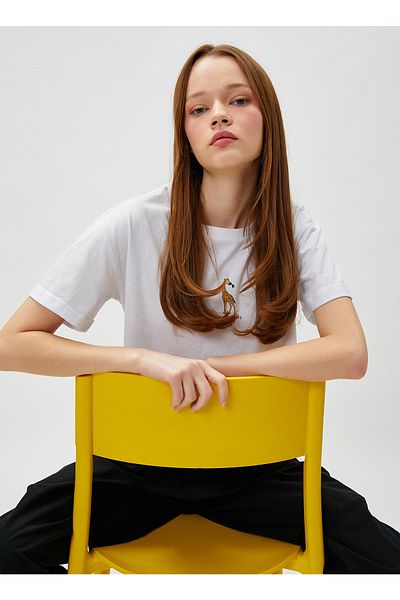 Koton Tričko, Xs, off White