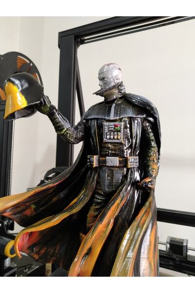 TuransoyCraft Darth Vader Karanlık Taraf Star Wars Boyalı Figür