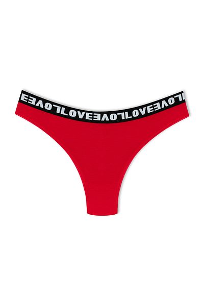HNX Γυναικεία εσώρουχα 3 Pack Love Elastic Brazilian