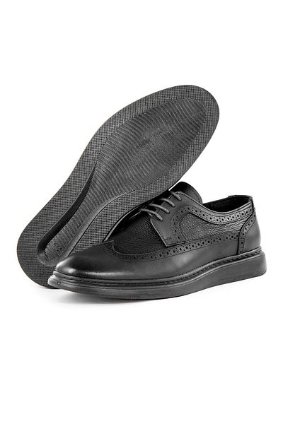 Ducavelli Pantofi clasici casual Lusso din piele naturală bărbați, pantofi clasici din piele naturală, Derby Classic